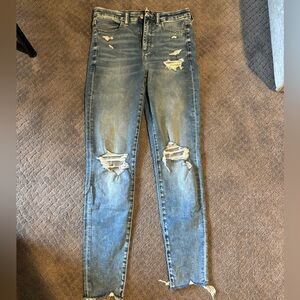 American eagle skinny jeans size 6 regular